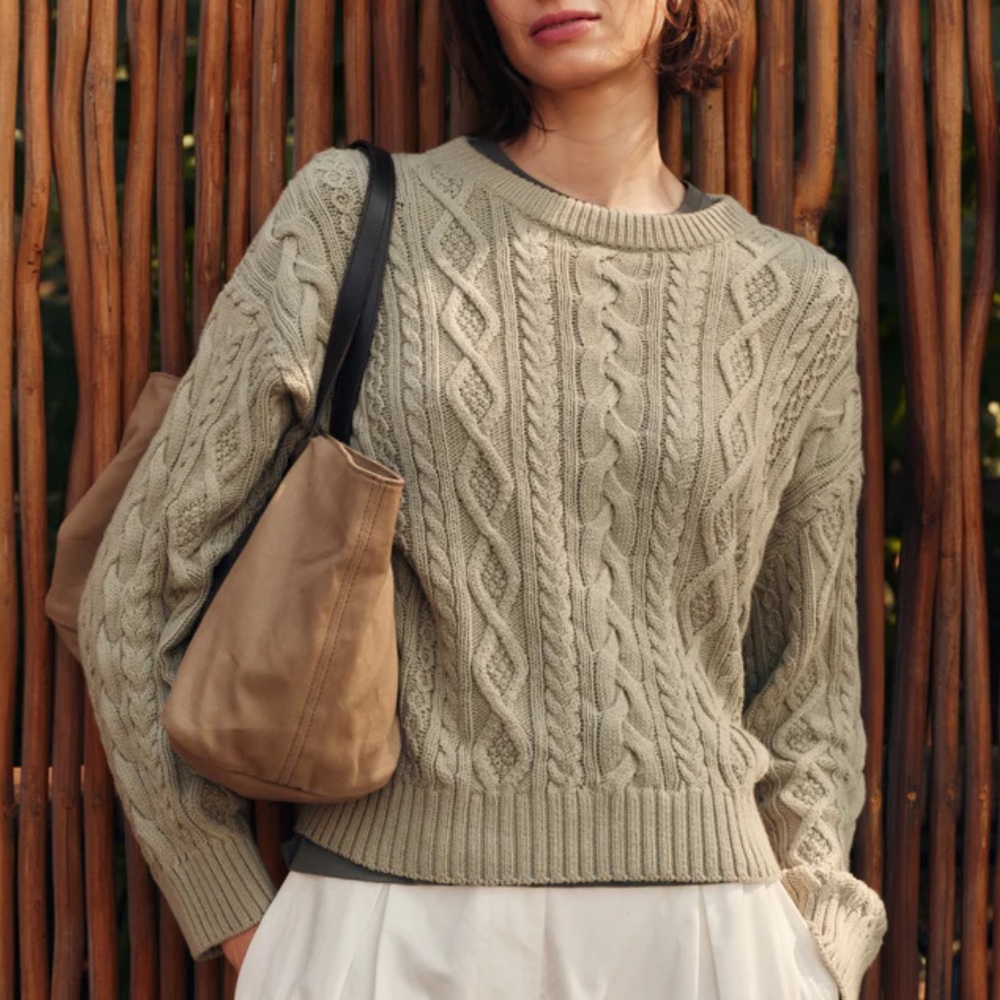 Jenni Kayne aire crewneck sage